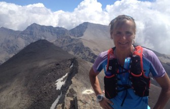 Nerea Martínez prueba el recorrido de la Ultra Sierra Nevada