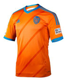 El Valencia elige el naranja para su segunda equipación