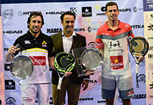 Paquito Navarro y Maxi Grabiel destronan a los reyes en el Ágora valenciano