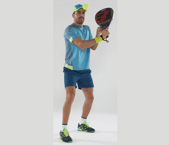 BULLPADEL/ CAMISETA BACHILLER, SHORT BUFER