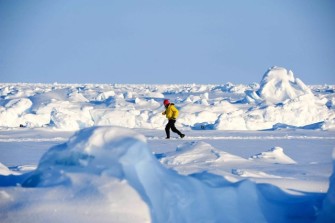 Rusos y estadounidenses dominan el maratón más frío del mundo