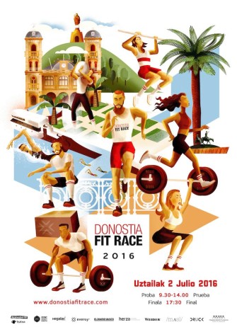 Evergy patrocina la Donostia Fit Race 2016