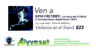 Alyvesat y La Milla Sport, juntos en la feria Gym Factory 2016