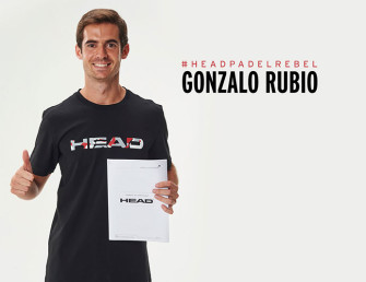 Gonzalo Rubio renueva con Head hasta 2018