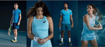 Asics crea prendas para combatir el calor sobre la pista de tenis