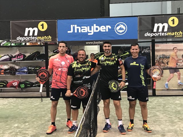 Deportes Match destaca el aumento del nivel medio de juego de los practicantes de pádel