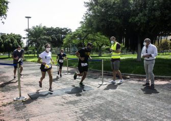 Las pruebas deportivas de Canarias ensayan protocolos de seguridad para su desbloqueo