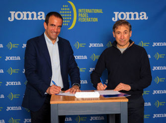 Joma sella su apuesta por el pádel internacional como nuevo sponsor de la FIP