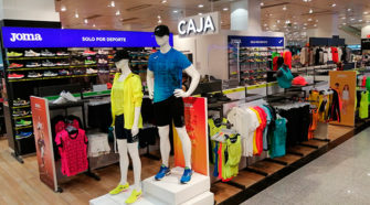 Joma abre un córner en El Cortes inglés del Bercial