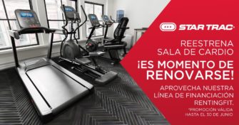 Start Trac ofrece un Plan Renove y un RentingFit para las salas de cardio