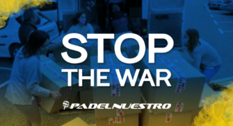 Padel Nuestro donará material textil a los afectados por la guerra en Ucrania