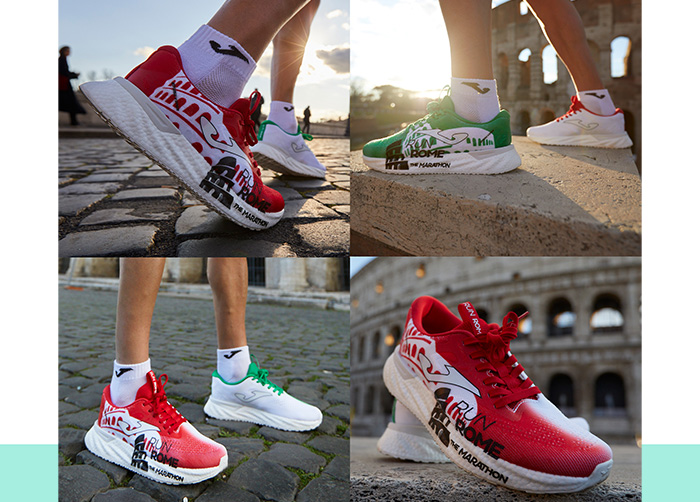 Joma renueva la zapatilla oficial del Maratón de Roma