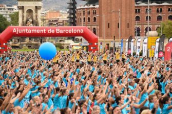 Más de 4.000 personas se dan cita en la Festa del Fitness en Barcelona