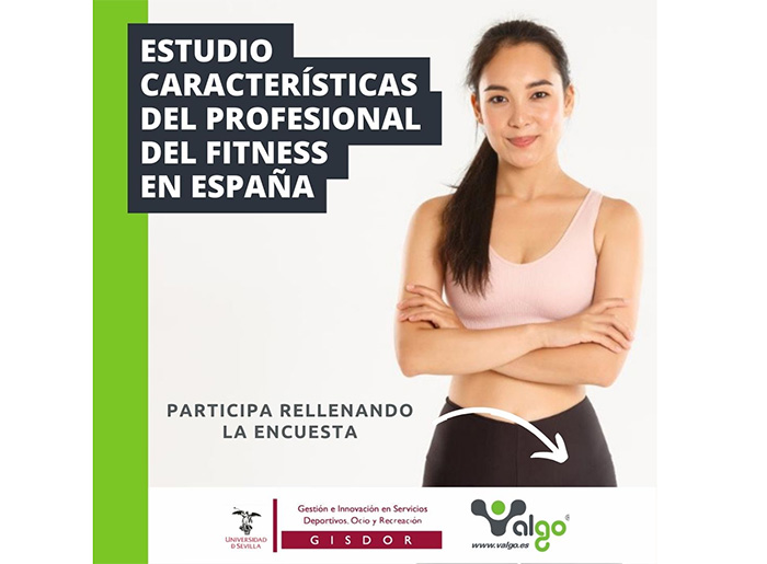Valgo impulsa un estudio para conocer los perfiles de los profesionales del fitness en España