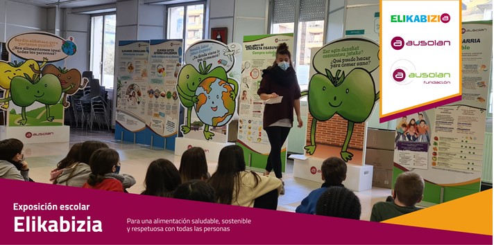 Vuelve Elikabizia para educar a los niños en la alimentación saludable