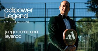 Adidas rinde homenaje a Seba Nerone con la pala Adipower Legend