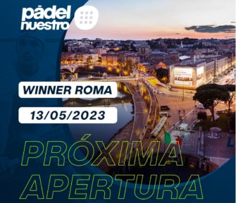 Grupo Pádel Nuestro prosigue con su expansión y abre una tienda en Roma
