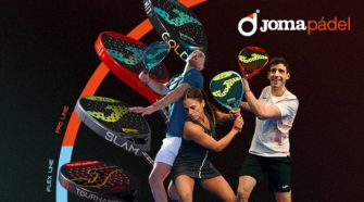 Joma lanza su colección de palas de pádel más avanzada