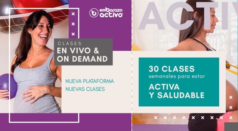 Nuevo calendario de charlas y directos de Embarazo Activo para el mes de junio