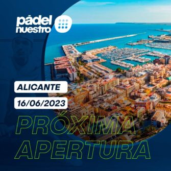 Reabre la tienda Pádel Nuestro Store Alicante