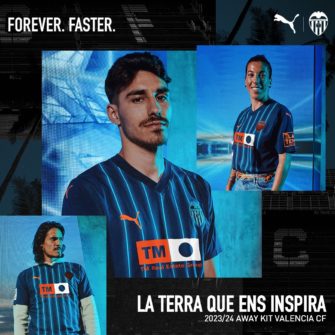 Puma y el Valencia CF presentan la segunda equipación para 2023/24