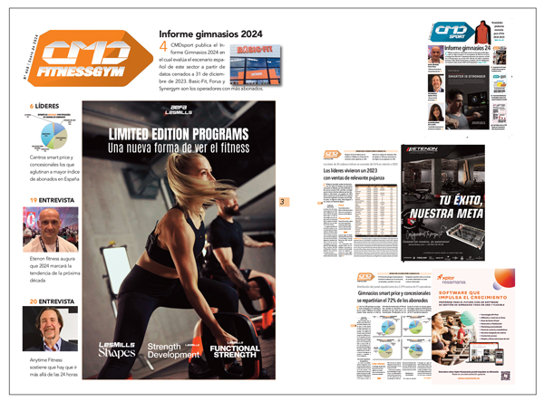 Informe Anual del escenario español de gimnasios