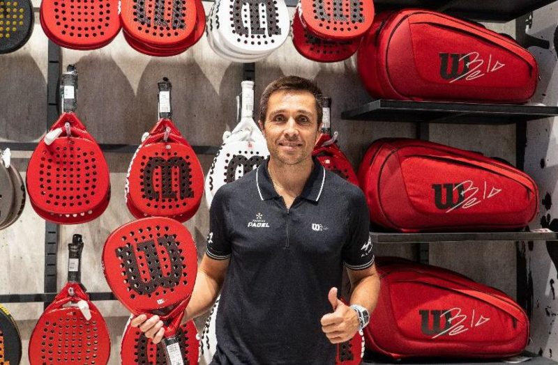 Wilson presenta la gama de palas de pádel Fernando Belasteguín