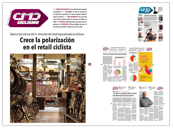 Pronostican que el retail de movilidad cada vez rodará más diferenciado y alejado del de ciclismo