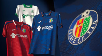 El Getafe CF y Joma homenajean al Coliseum con una nueva equipación