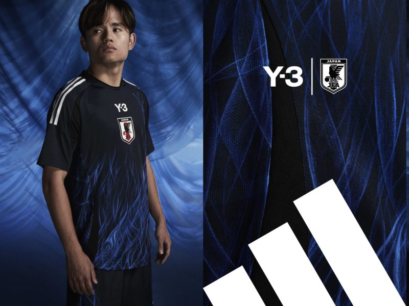 Y-3 de Adidas y la Asociación Japonesa de Fútbol presentan su primera colección