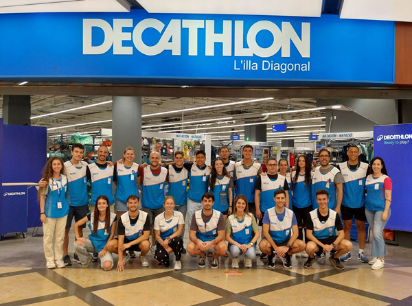 Decathlon festeja el 30º aniversario de su tienda en L’Illa de Barcelona