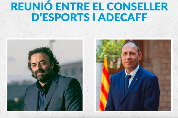 Adecaff y el Conseller d’Esports inician colaboraciones para mejorar el sistema deportivo
