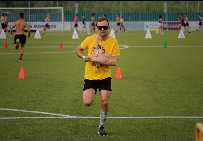 El estudiante Moisés Manzanares suma apoyos para los CrossFit Games Adaptative