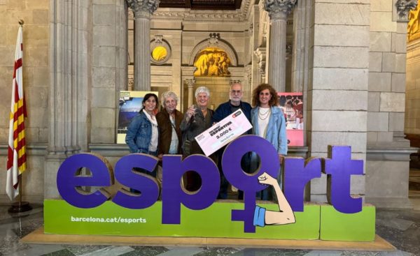 Núria Borràs, galardonada con el premio ?Dona i Esport? del Ayuntamiento de Barcelona